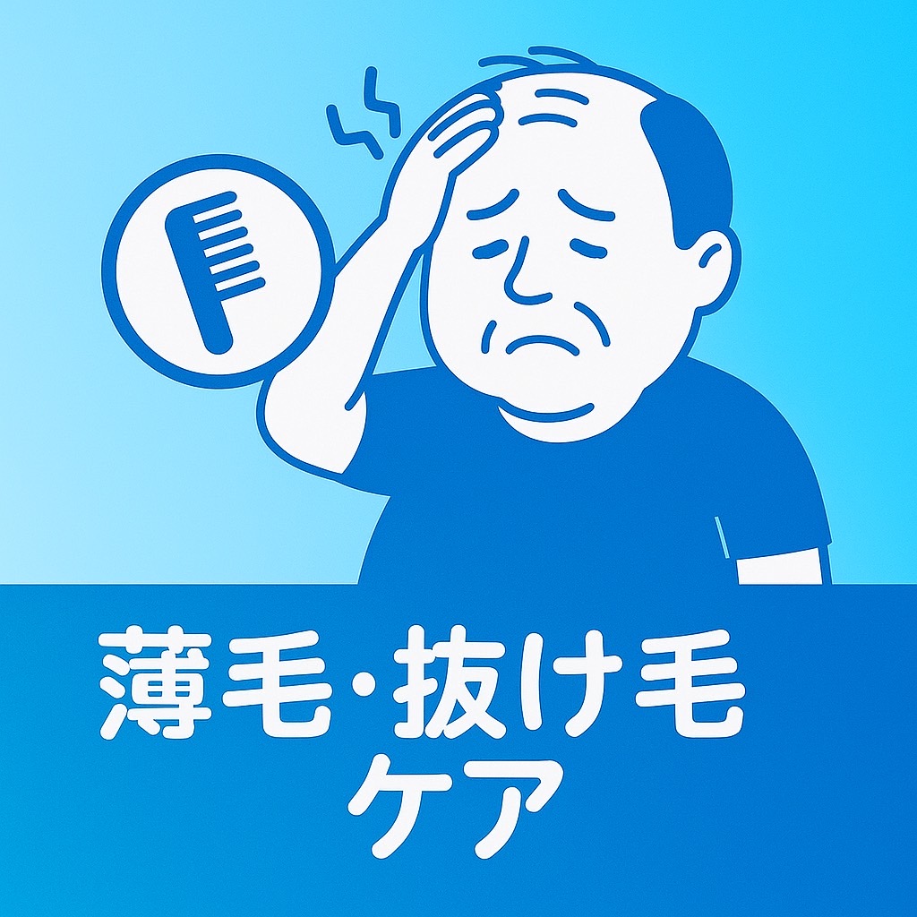 薄毛・抜け毛ケアイメージ