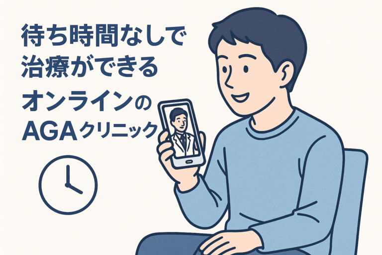 オンラインのAGAクリニック