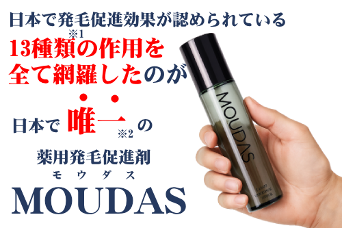 薬用発毛促進剤『モウダス』